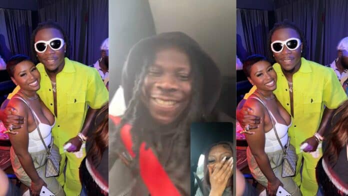 Stonebwoy's alleged sidechick speaks for the first time