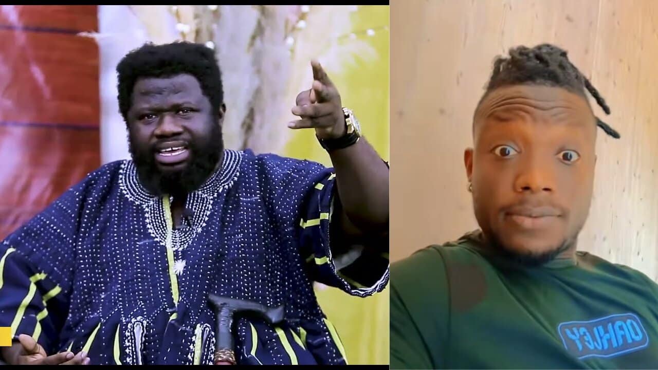 "Thief, foolish man" - Man storms Prophet Azuka's TikTok live segment to insult him basabasa (Video)