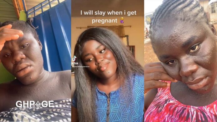 lady shares pregnancy transformational video