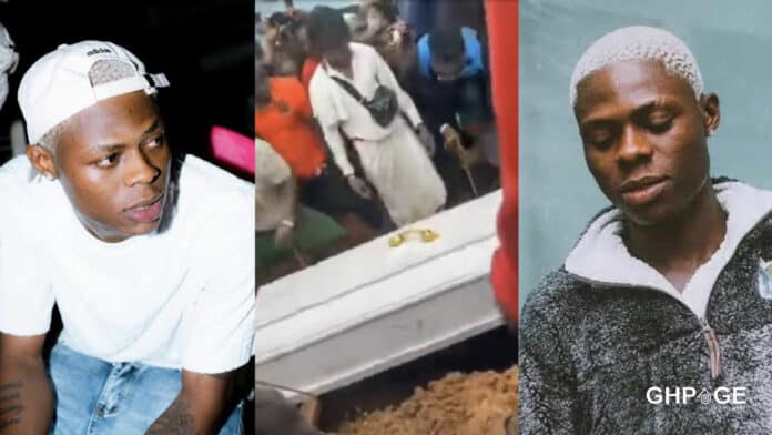 Photos from Mohbad's-burial
