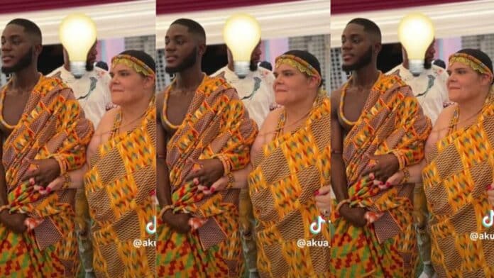 21-year-old GH guy married a 63-year-old white woman in a very expensive wedding ceremony