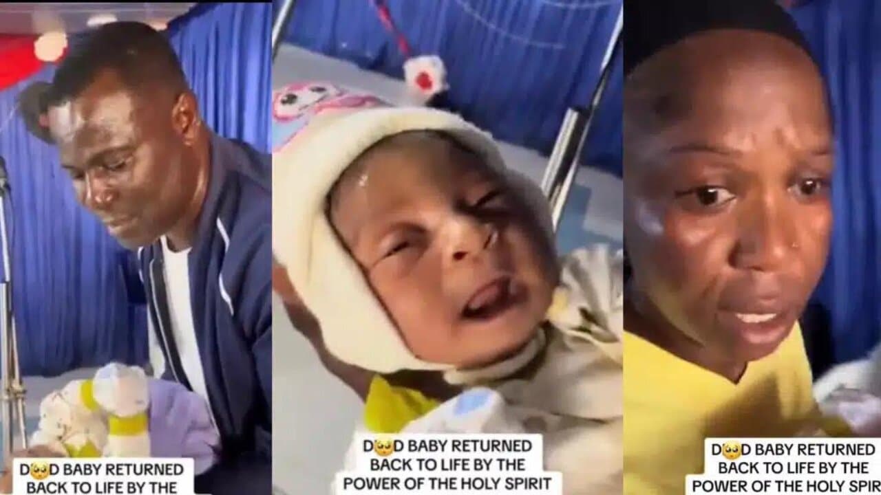 Video - Pastor brings dead baby back to life - GhPage