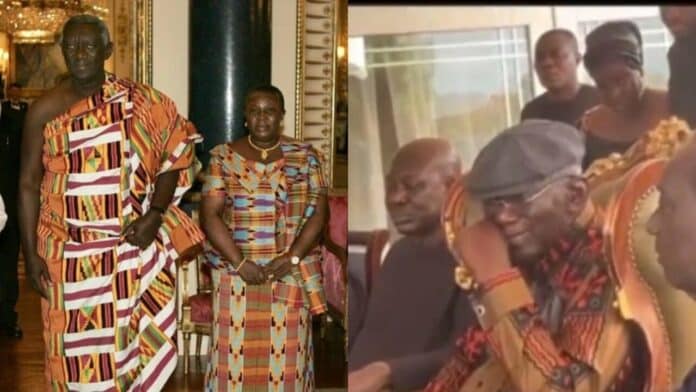 Video of Ex-President Kuffour crying following wife's death gets Netizens emotional