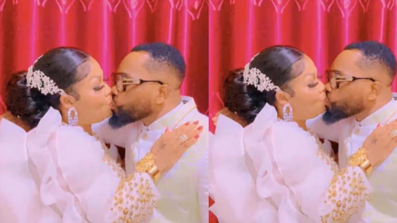 Angel Asiamah speaks for the first time after marrying Agradaa; Says he's now a master