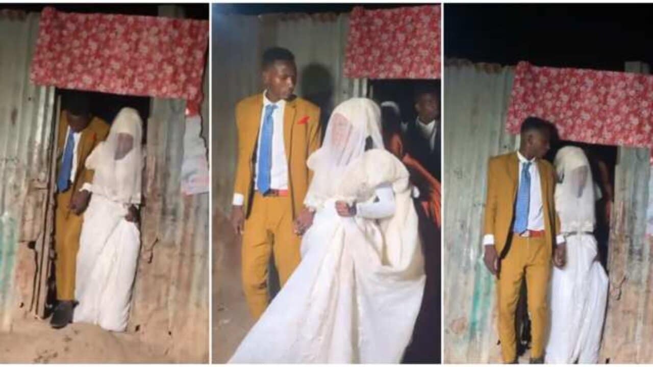 Angry groom insults and threatens to slap his bride during their wedding ceremony (Video)