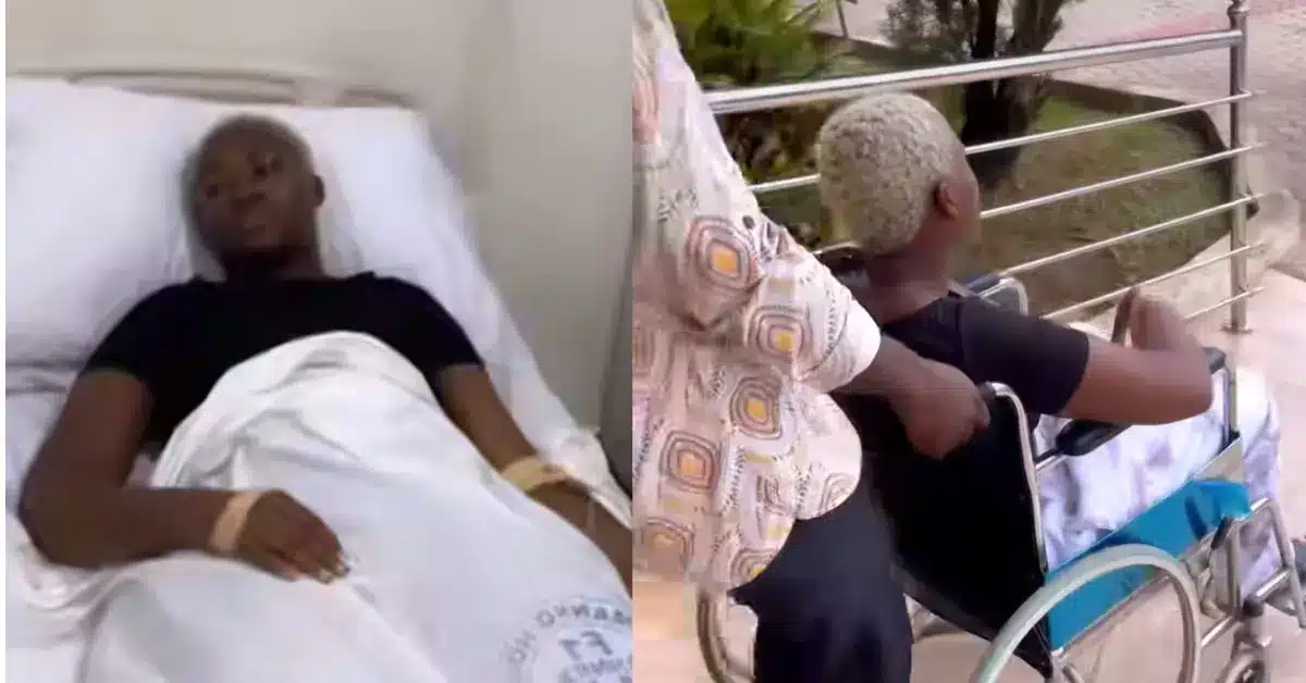 Sad News: Fella Makafui hospitalized in Kumasi – VIDEO