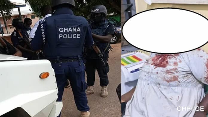 Grid of Ghana-Police-and-woman