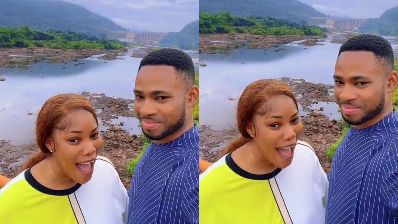 Kofi Adoma shows the face of his beautiful and curvy wife for the first time - Video