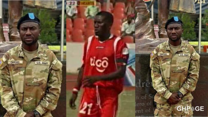 Ex-footballer Samed-Oppong joins the US army