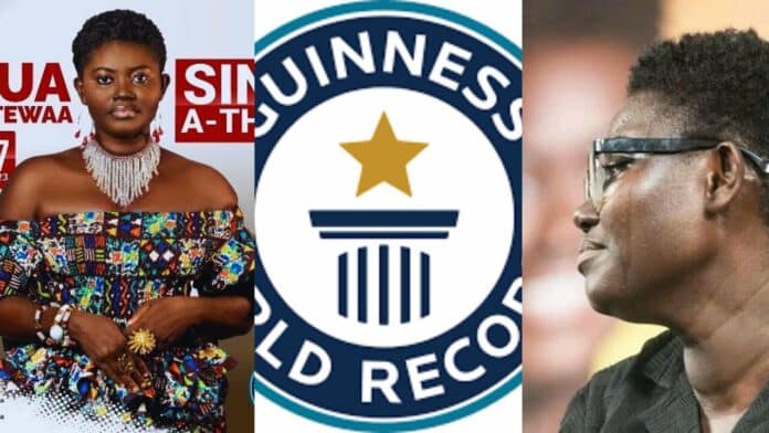 Guinness World Records officially reveals the current state of Afua Aduonum's Sing-A-Thon record