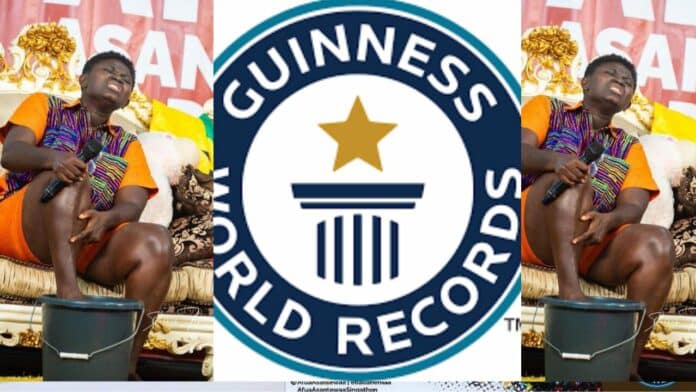 Here's the Guinness World Records message to Afua Aduonum that has made Ghanaians worried