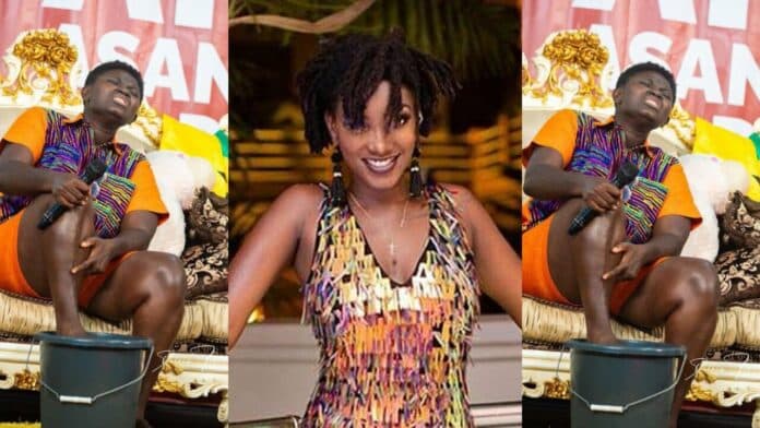 How late Ebony's spirit visited Afua Aduonum to give her power during her Sing-A-Thon (Video)