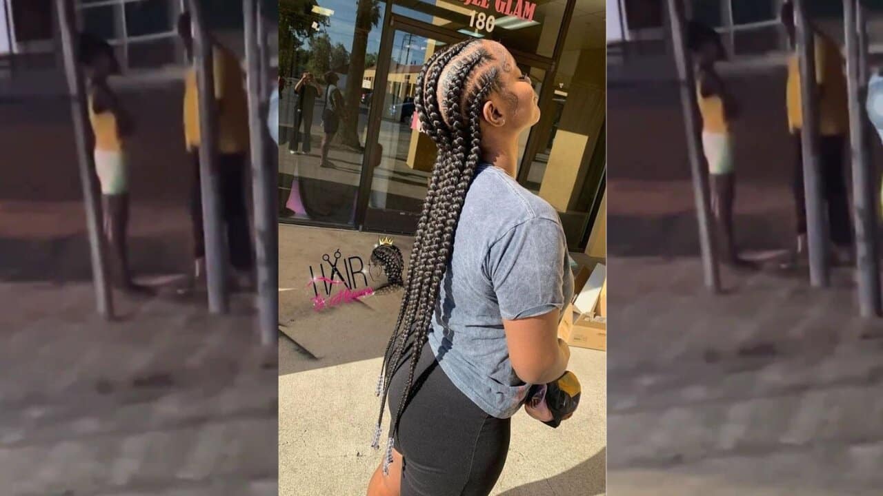 Lady who braided her hair for Ghc 240  stranded as her boyfriend refuses to pay after earlier promising to pay