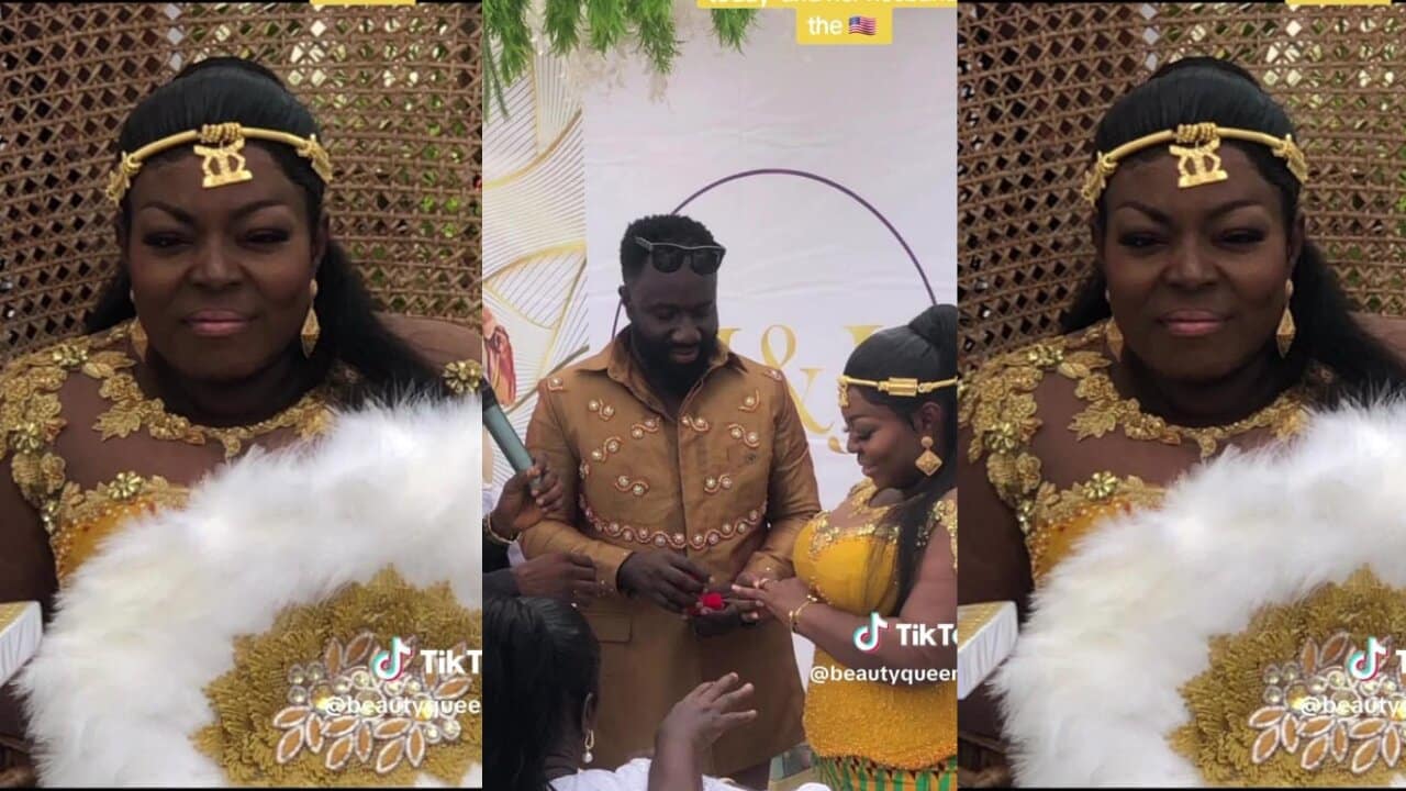 Maame Yeboah Aseidu marries in a very plush ceremony - Videos