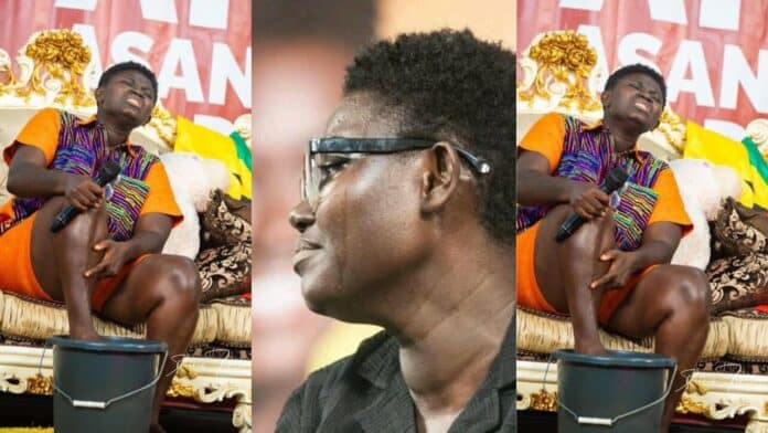 Sad! Afua Aduonum supposedly flouts Sing-A-Thon rules that might get her disqualified; Ghanaians argue