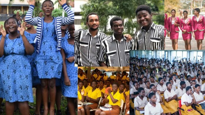 List of the top 2023 WASSCE ranking schools in Ghana