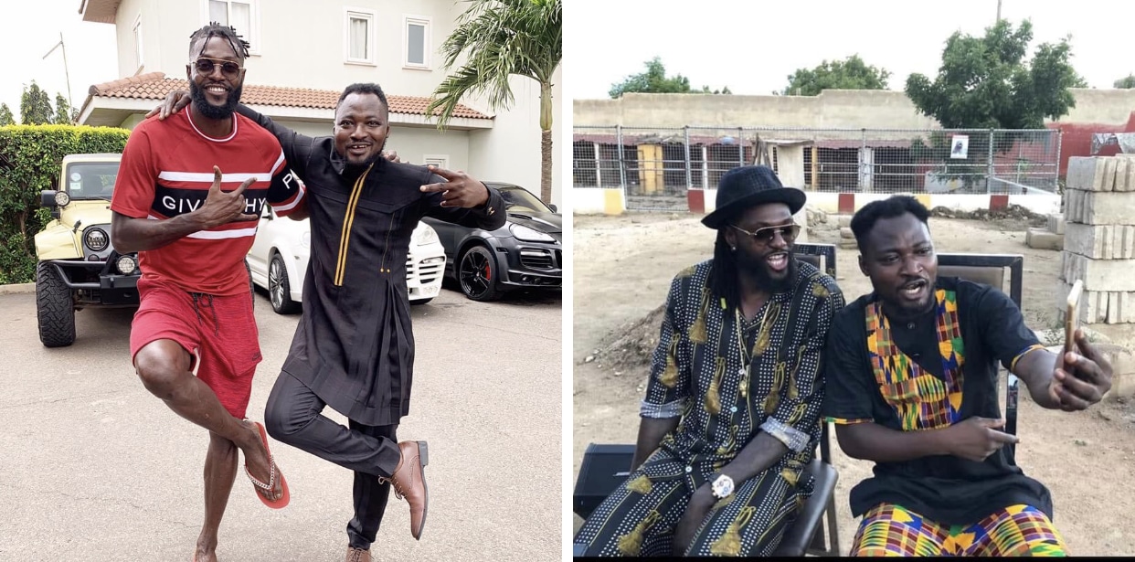 Joy and jubilations as Funny Face finally reunites with Adebayor – PHOTO
