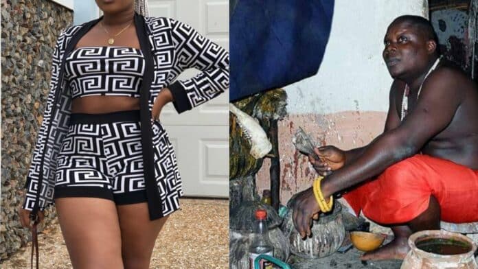 Fetish priest impregnates lady who came to seek help from him (Video)
