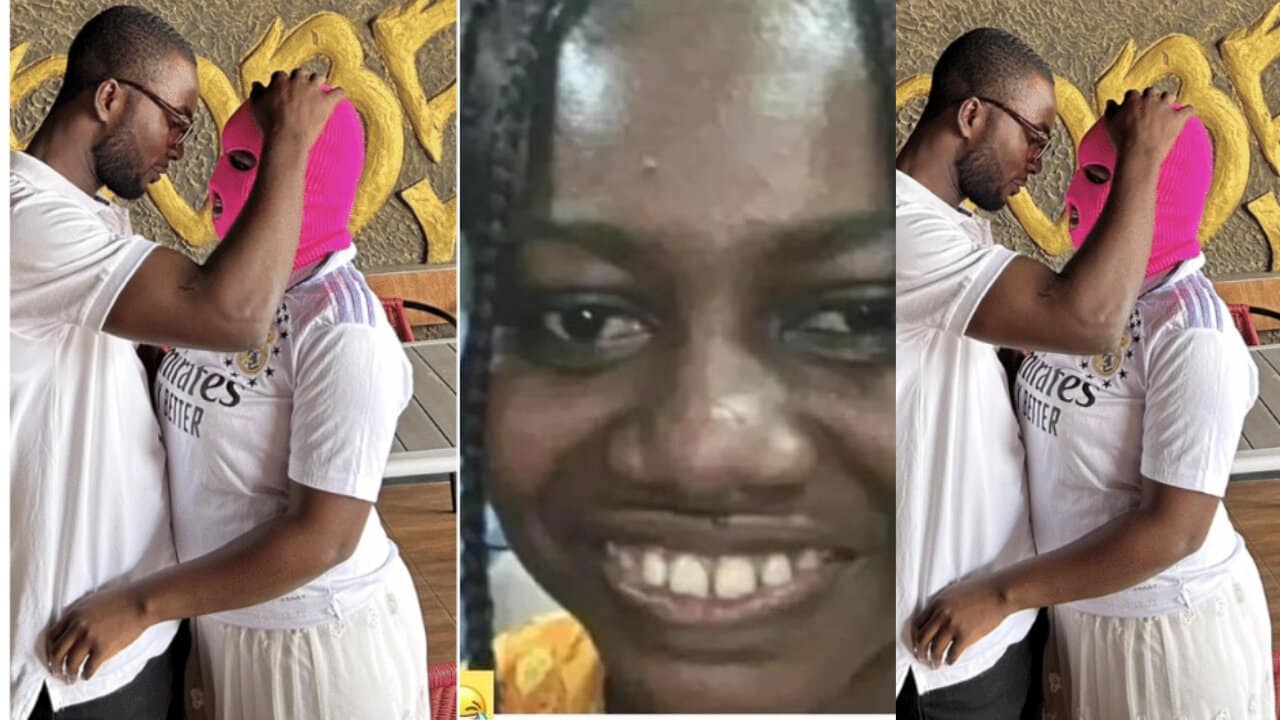 GWR You're shameless - Photos of the GH lady in the kiss-a-thon marathon drops as Ghanaians react