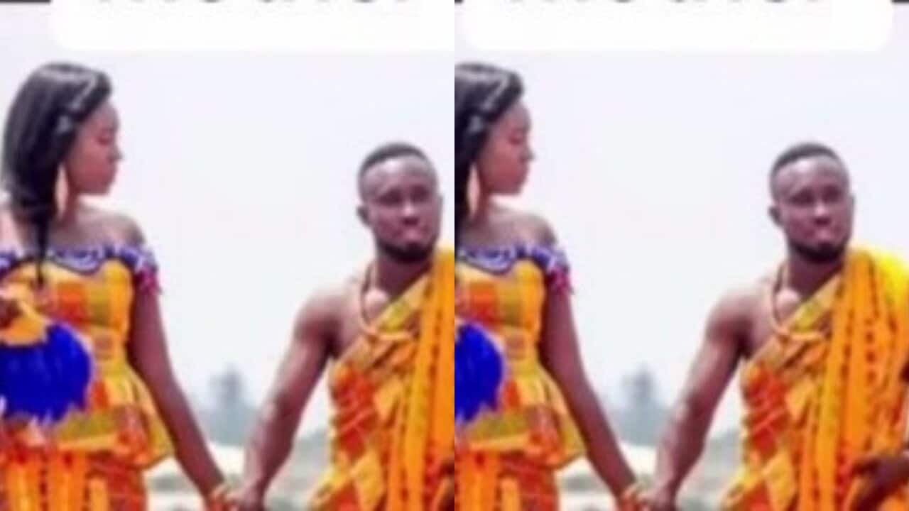 Ghanaian wife heartbroken as she catches her husband sleeping with her biological mother (Video)