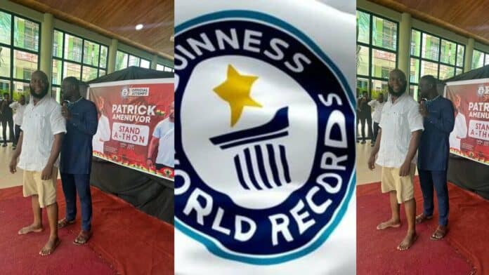 Guinness World Record stand-a-thon
