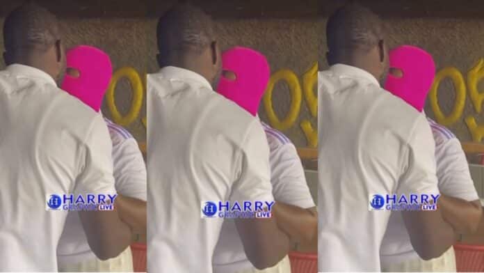 Kiss-a-Thon - GH man starts kisssing for 1 hour nonstop, video drops as Ghanaians react