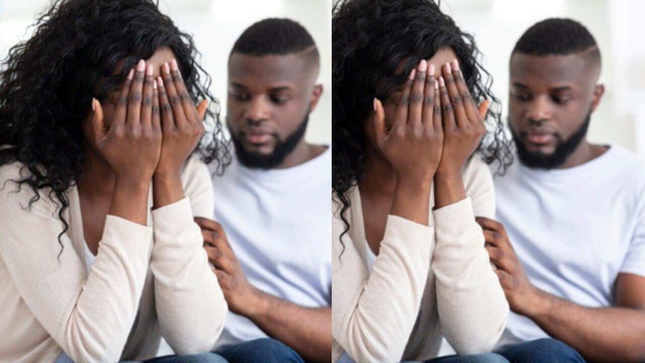 My husband canes me like a child - Wife cries as she files for divorce