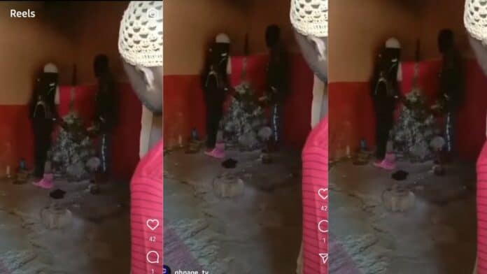 Popular FB fake fetish priest receives hot slaps for failing to double Ghc 500 he received from Wa youths (Video)