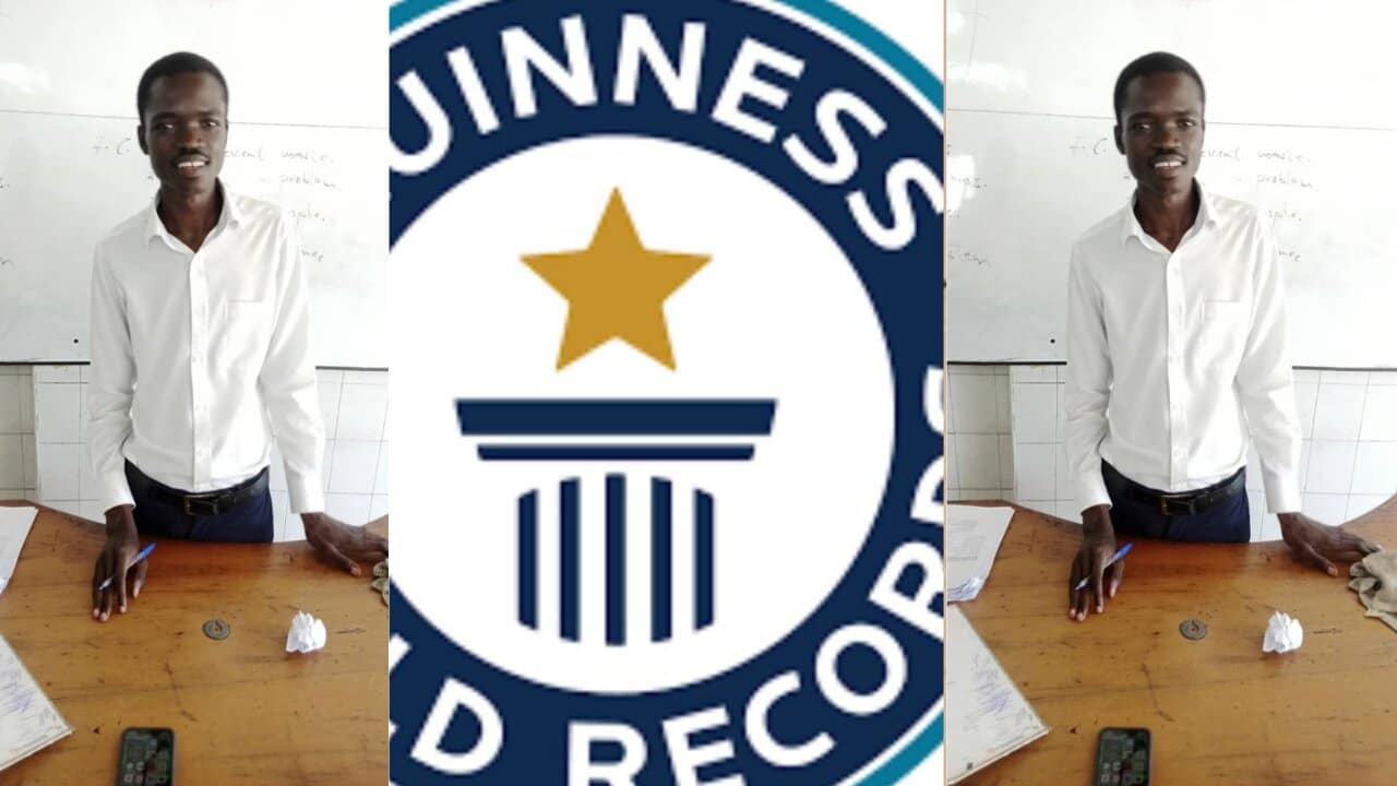Read-a-thon Guinness World Records confirms Ghana's Isaac Amoako to read for 6 days nonstop