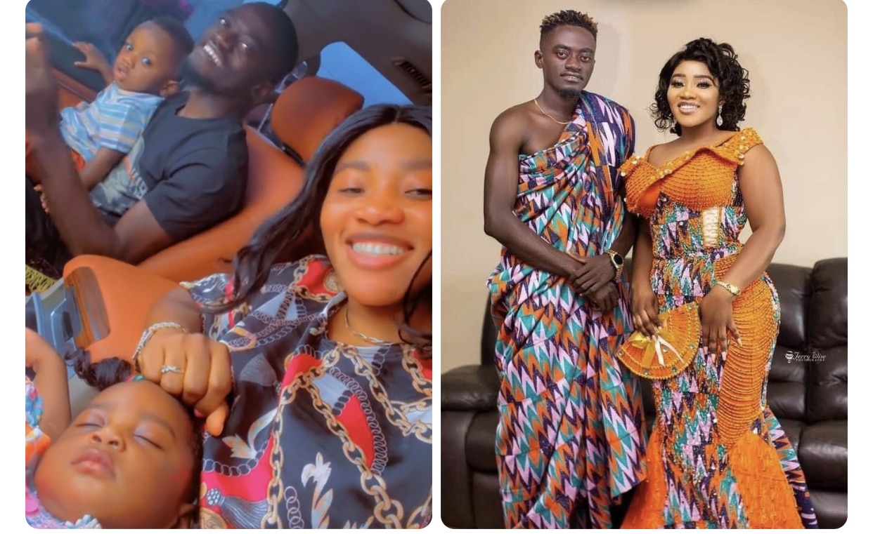 “He’s not the first man to cheat on his wife” – LilWin’s wife defends his cheating habits (PHOTO)