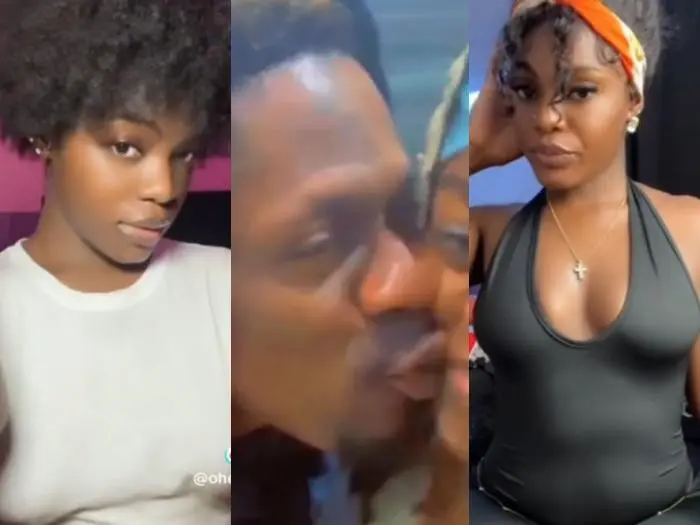 “Maali thought she was the only one”: Ghanaians react after Shatta Wale is caught kissing TikTok Slay Queen – Video