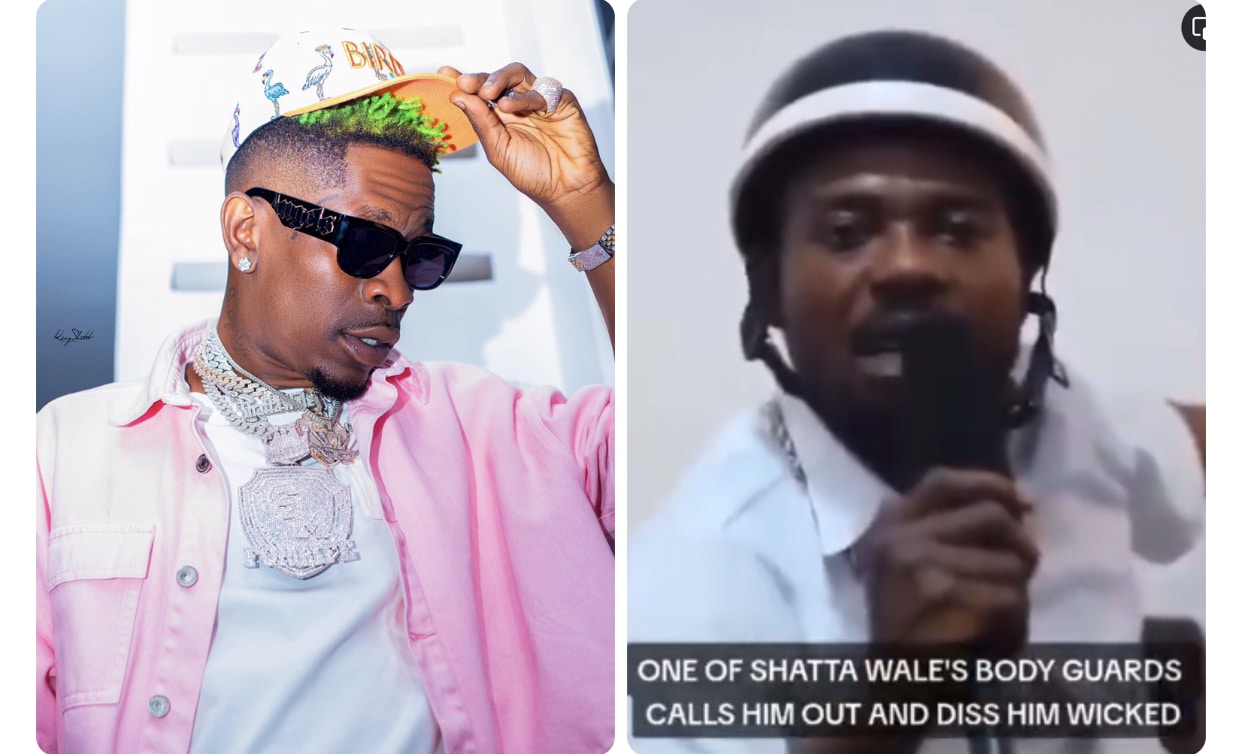 “Shatta Wale is very stingy and the biggest fan-fooler in Ghana” – Former bodyguard exposes (VIDEO)