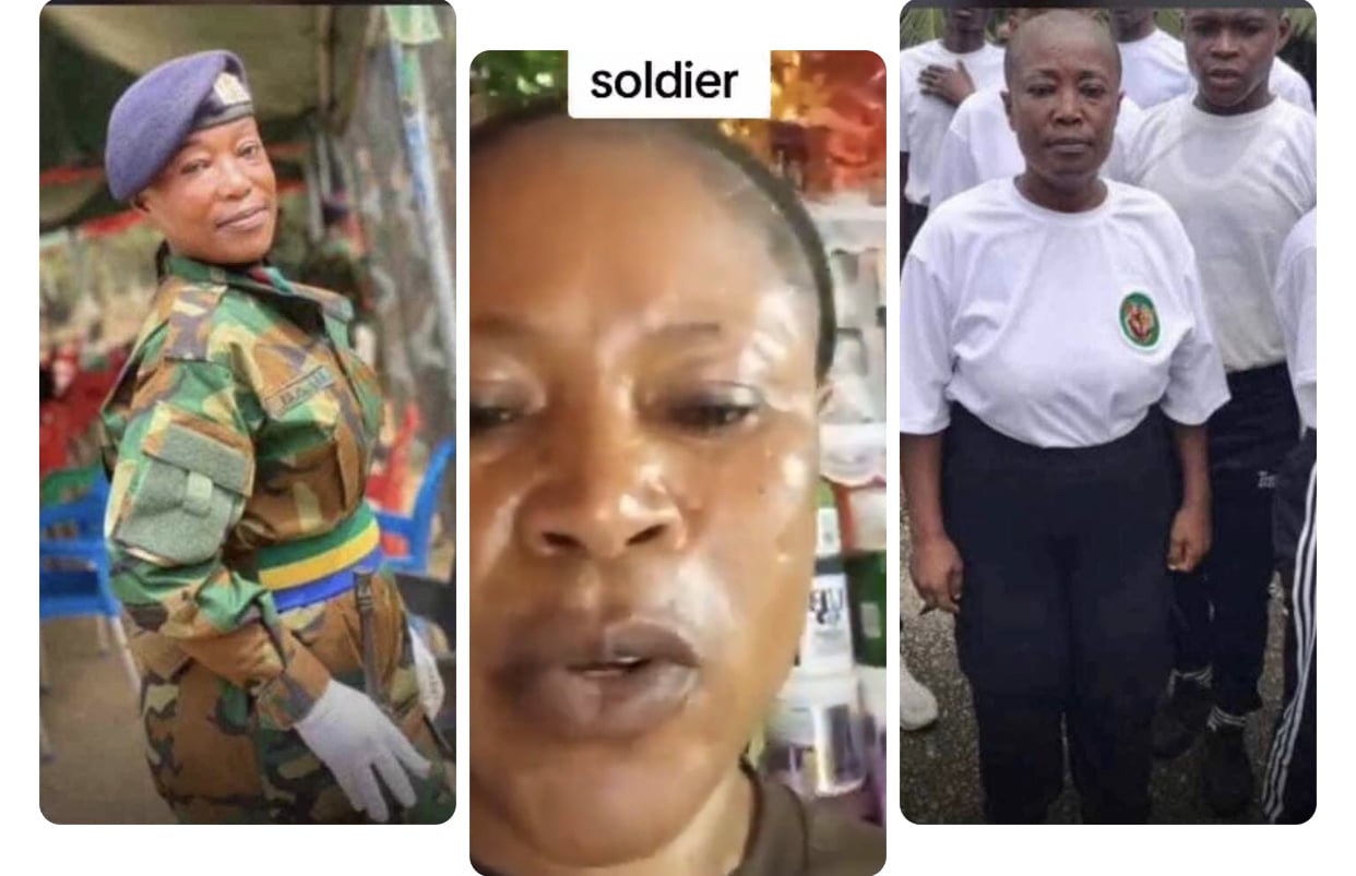 “I’m just a hairdresser”; Woman in viral army recruitment photo speaks for the first time – VIDEO
