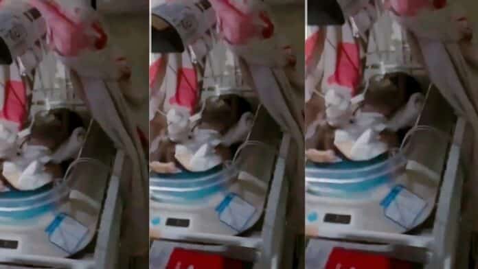 Dumsor hits Tema General Hospital as babies on oxygen struggle to stay alive (Video)