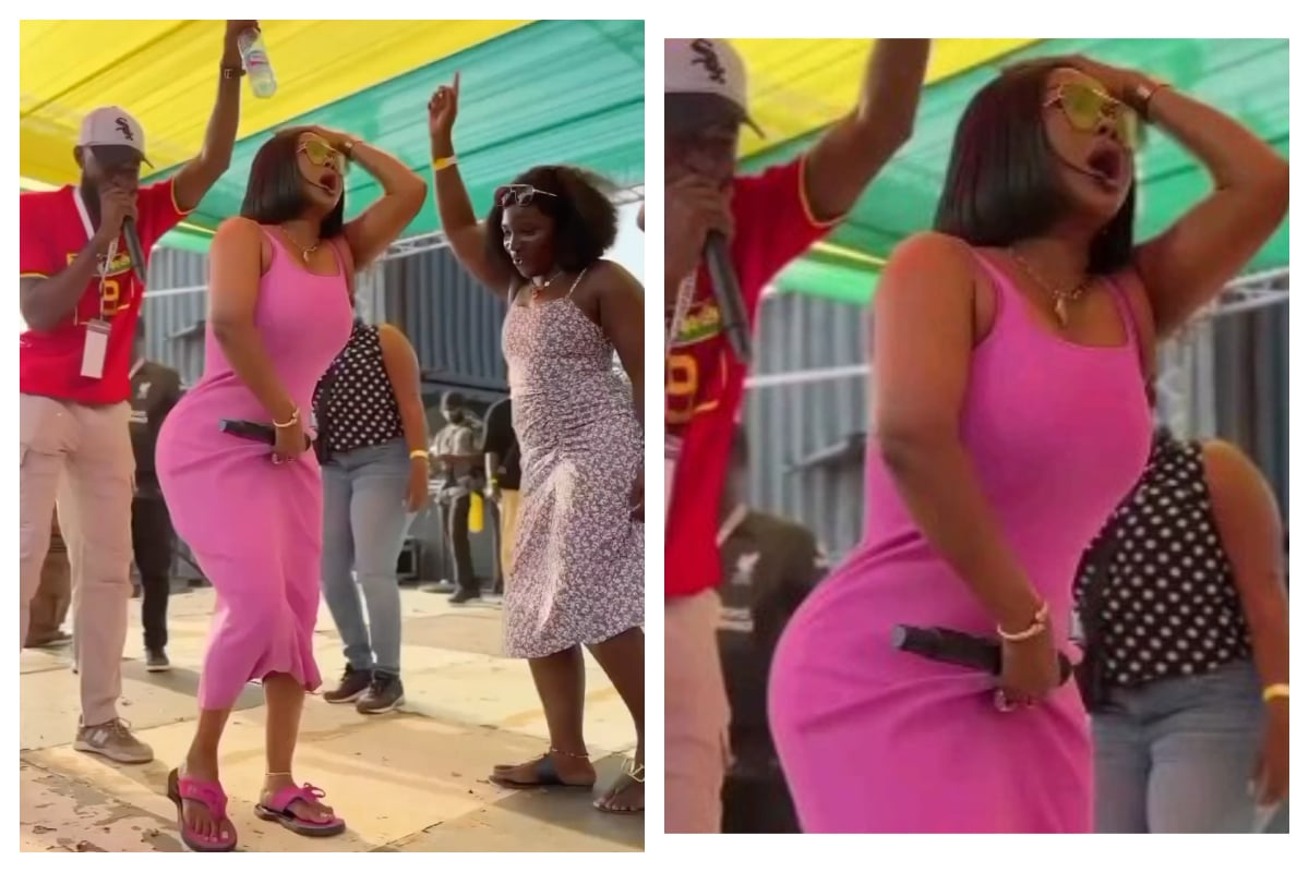 Her fake buttocks are not even shaking- fans drag Nana Ama McBrown