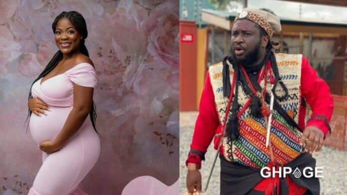 Kwasia, wo nim nyansa - Bishop Ajagurajah insults Asantewaa basabasa for flaunting her baby bump (Video)