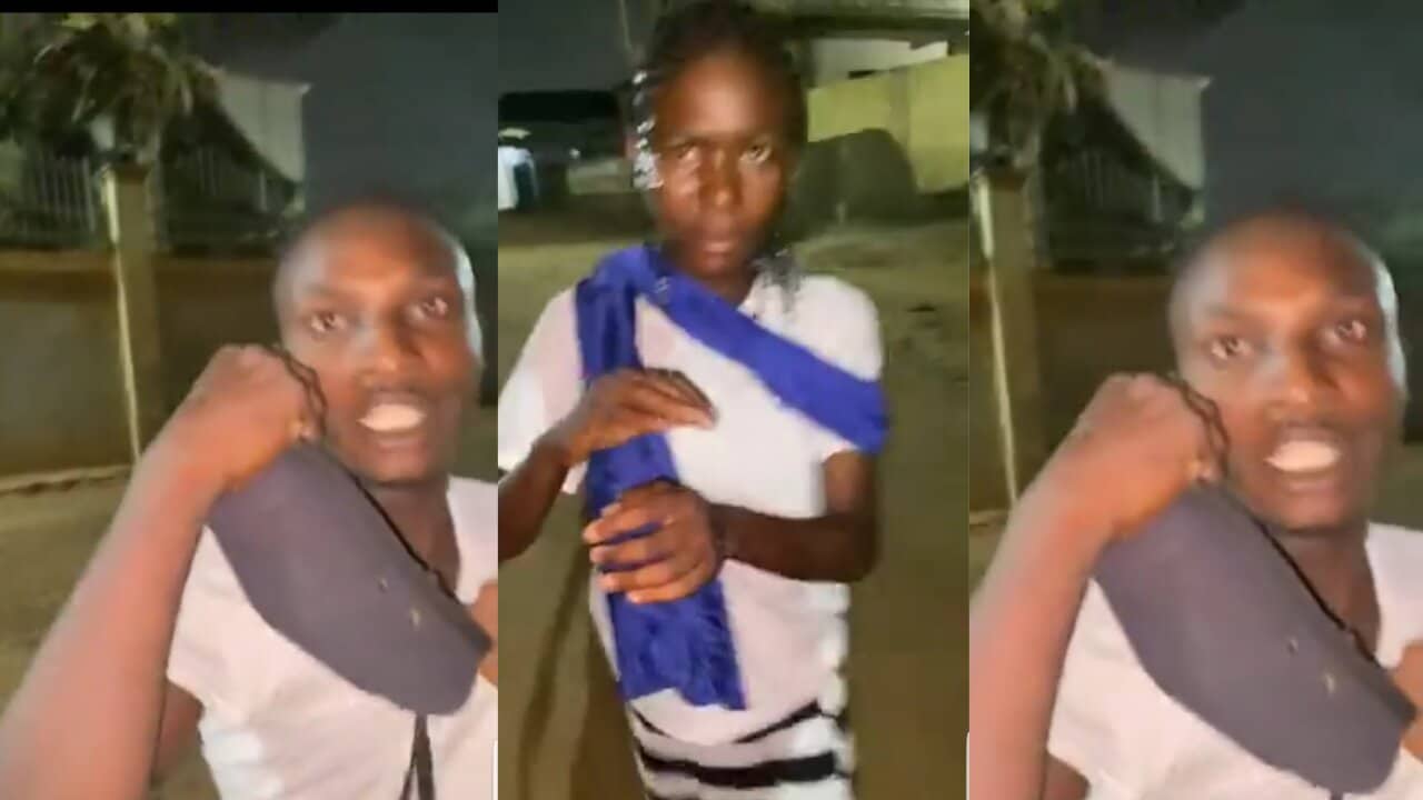 Lady who has been declared missing for a month now found inside her boyfriend's room (Video)