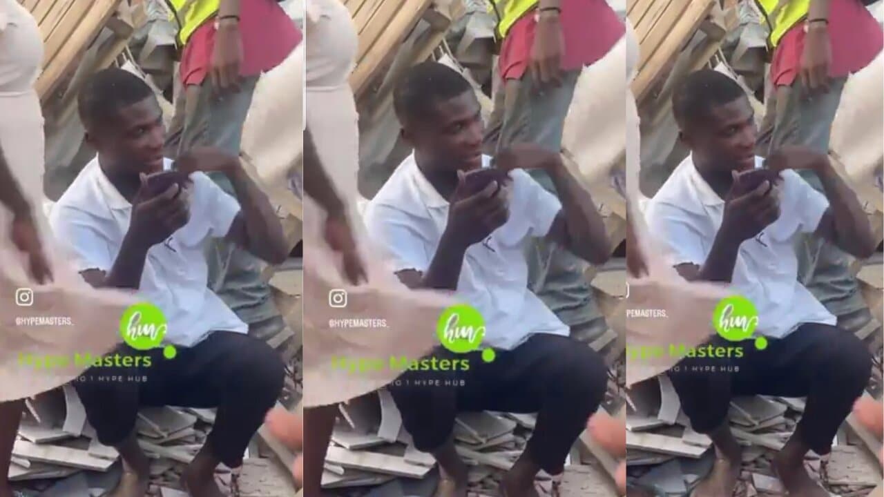 Pastor who doubles as a MoMo thief caught after stealing Ghs 1,100 from vendor (Video)