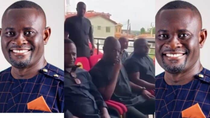 Poisoning party - Trending video of NPP bigwigs refusing water served to them at late John Kumah's house 