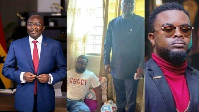 Who sent you - Ghanaians drag Bawumia for visiting sick Drogba for sympathy votes ahead of elections