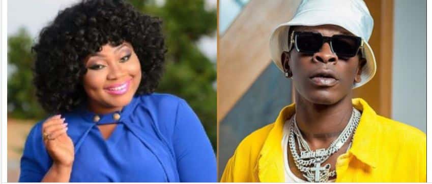 I will beat you like my baby if you dare me- Sally Mann threatens Shatta Wale