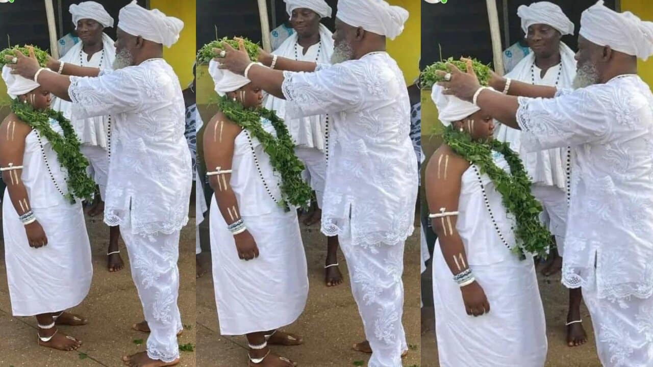 63-year-old Ga chief marries a 12-year-old girl; Nungua elders fires Christians and Ghanaians