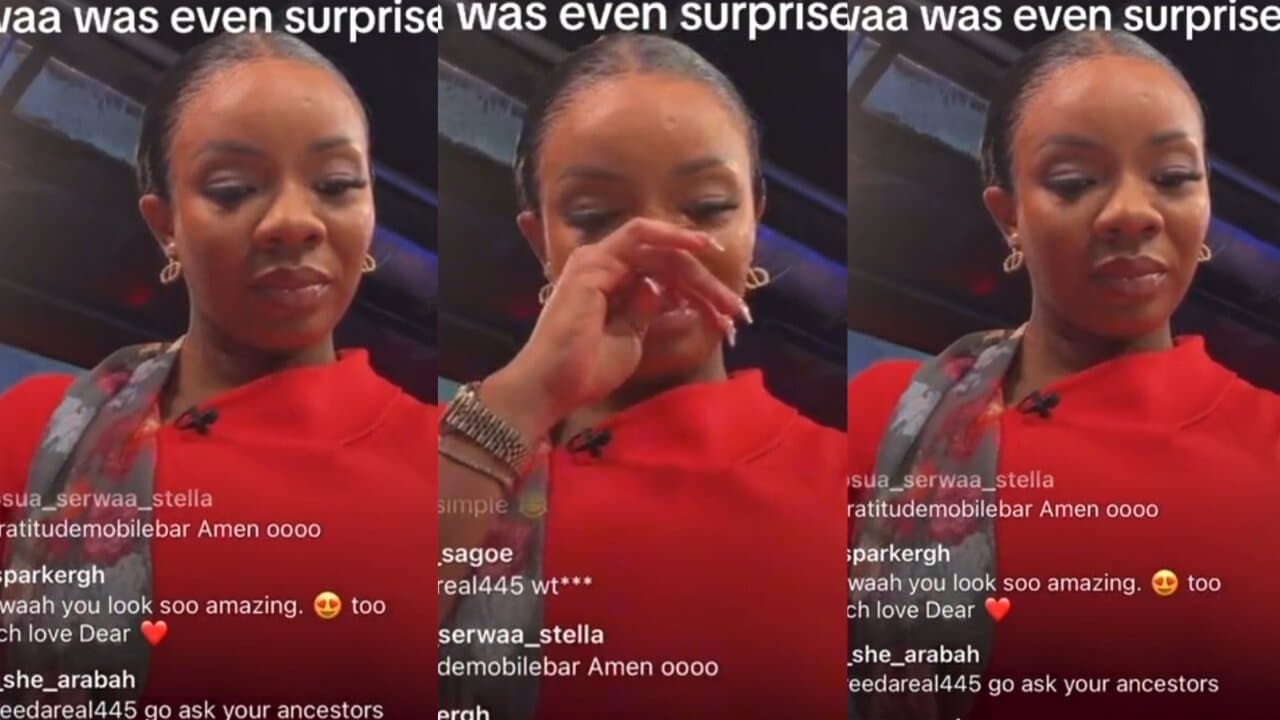 'Awww' - Serwaa Amihere almost cries while reading harsh comments from Ghanaians on TikTok