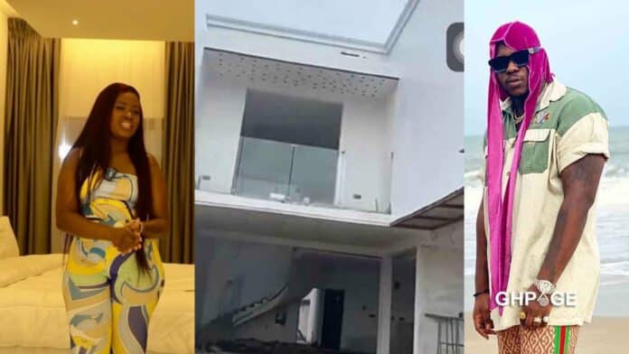Fella reportedly refuses to move out of Medikal's house because part of her money was used to put up the mansion