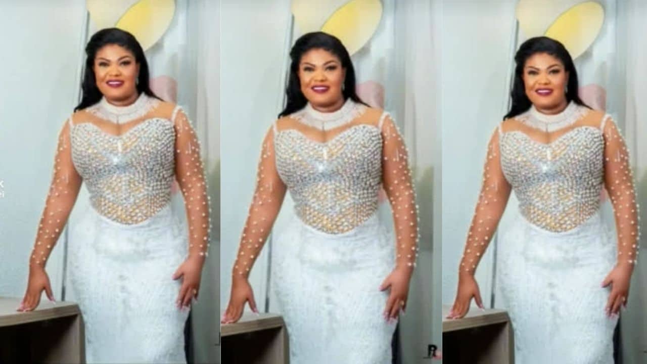“I’m pursuing my masters” – Aunty Naa brags as critics mock her for being uneducated