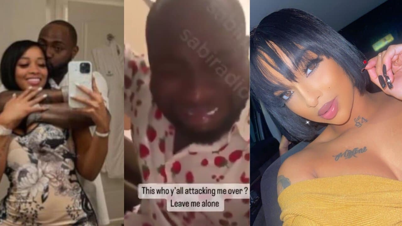 Here's the trending video of Davido allegedly crying and begging an IG model to make him 'eat one'