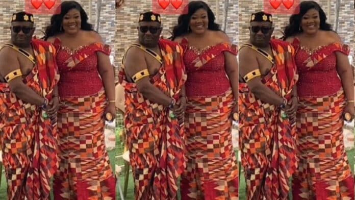 He's handsome papa - Reactions as first photos of Aunty Naa's rich doctor husband surfaces online