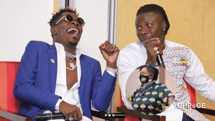 Stonebwoy owns more than three mansions at East Legon but Shatta Wale has nothing- Ayisha Modi reveals