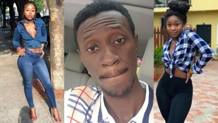 Trending bedroom video of Henry Fitz and Efia; Ghanaians react