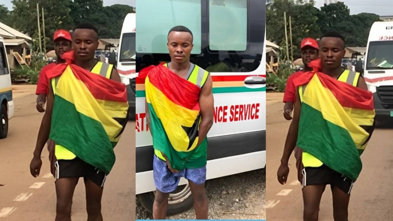 Walk-a-thon Seidu Rafiwu finally reaches Accra as he sets new Guinness World Record (Video)